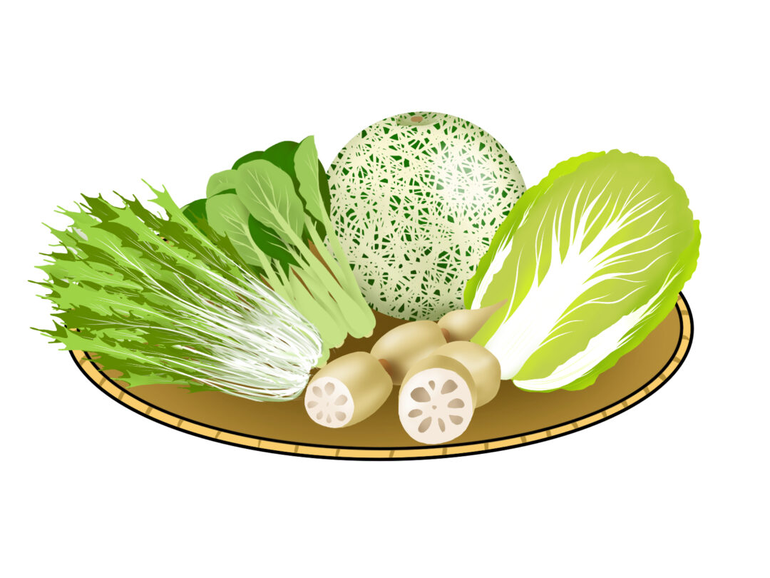 新鮮な採れたて野菜のイメージ