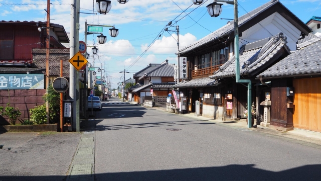 真壁町の街並みのイメージ